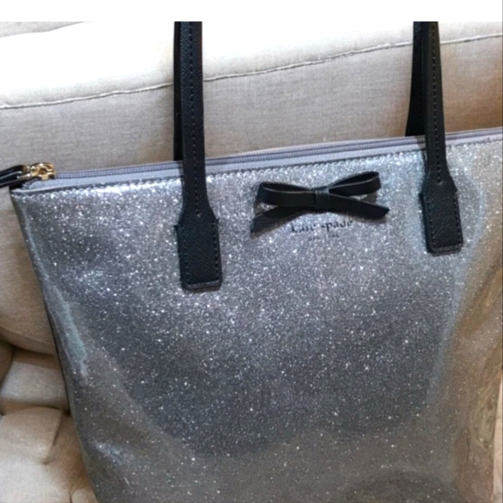 Kate Spade Glitter Mavis Street Jeralyn Tote NWOT - Picture 10 of 14